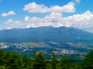 八ヶ岳山麓に広がる富士見町
